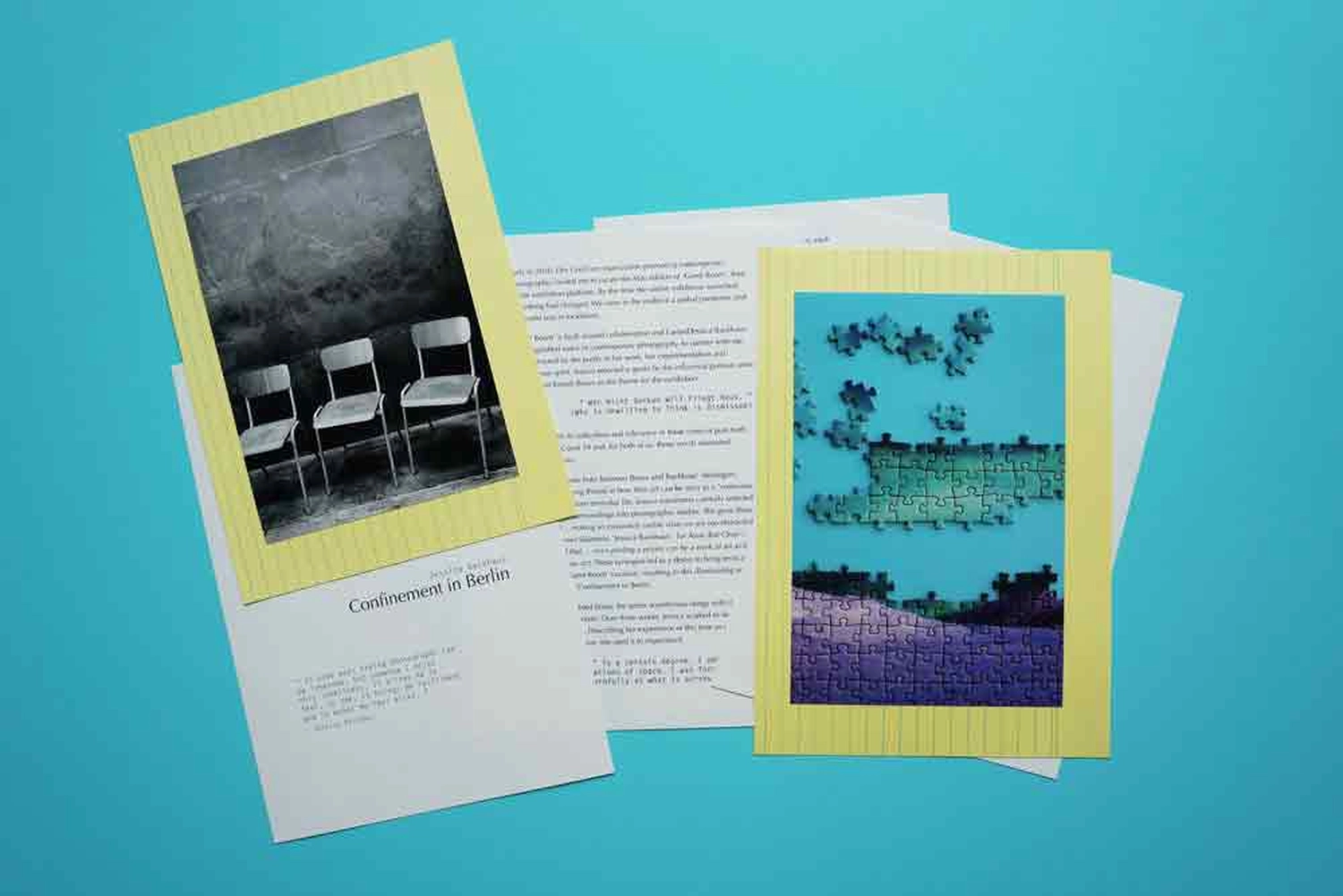 Jessica Backhaus - Fine Art Photography - Confinement in Berlin Photograph